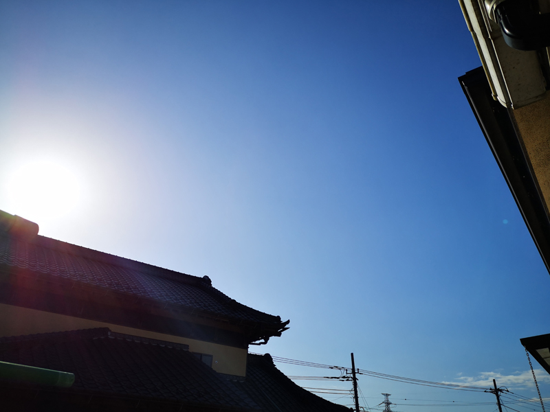 天気 晴れ