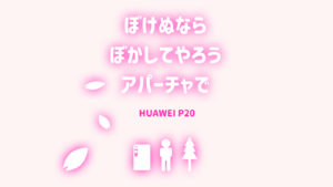 P20 アパーチャの使い方