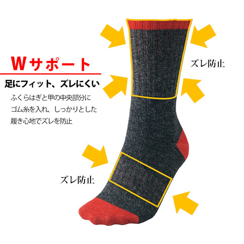 ワークマン で激安 靴下 を購入 ファッション