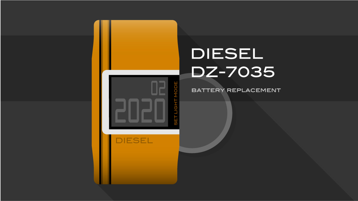 ディーゼル DZ-7035腕時計の 電池交換DIESEL ファッション