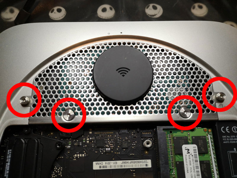 mac mini 2012｜fusion drive HDD → SSD へ Mac｜PC関連