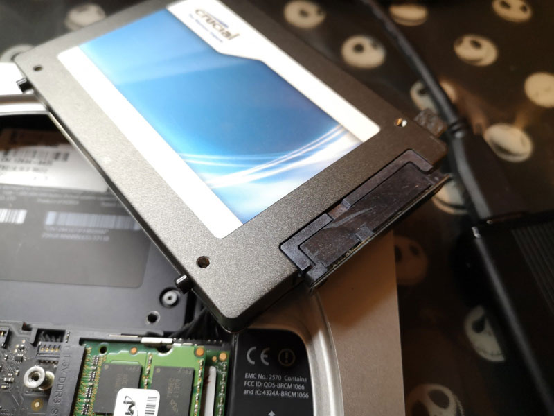 mac mini 2012fusion drive HDD → SSD へ Mac/PC