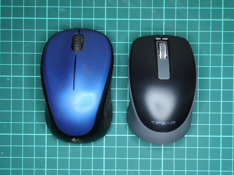 TIPS AIR M-TP10DB 指先持ち M235 比較