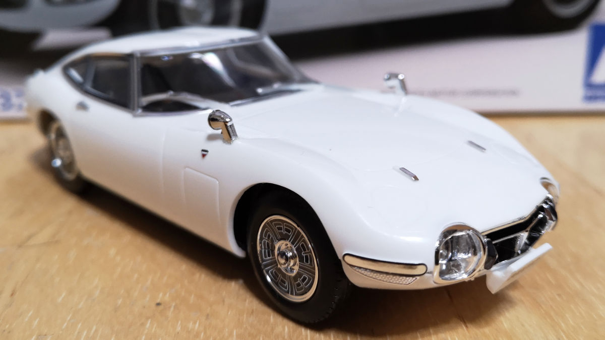 青島文化教材社 1/32 ザ・スナップキットシリーズ トヨタ 2000GT ペガサスホワイト 塗装済みプラモデル 05A mxn26g8 トヨタ 2000GT(ペガサスホワイト)｜株式会社 青島文化教材社
