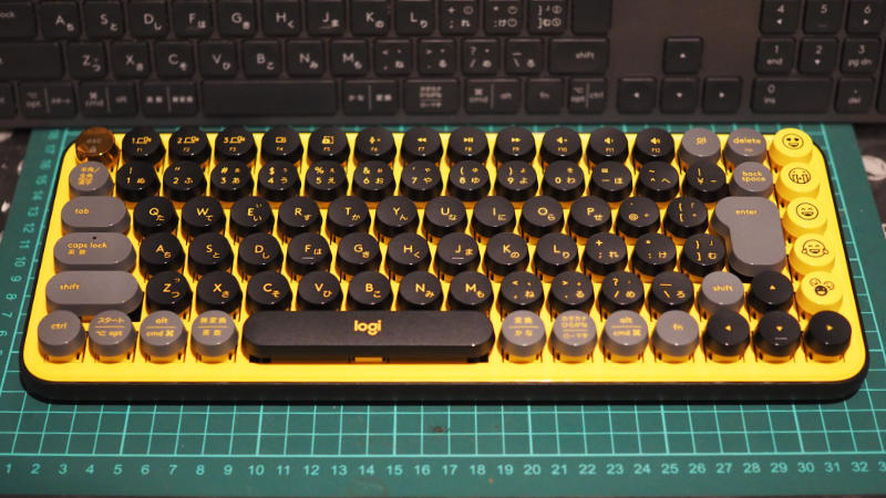 ロジクール POP Keys K730 カッコ可愛いメカニカルキーボード Mac/PC